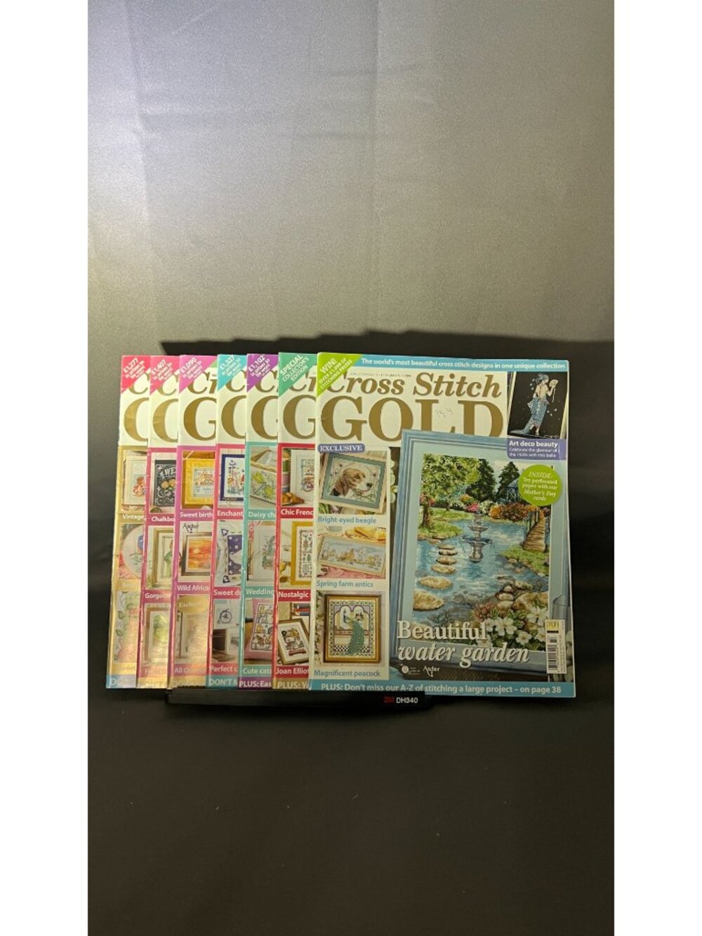 Vintage Cross Stitch Gold Magazine Collection - 7 Issues